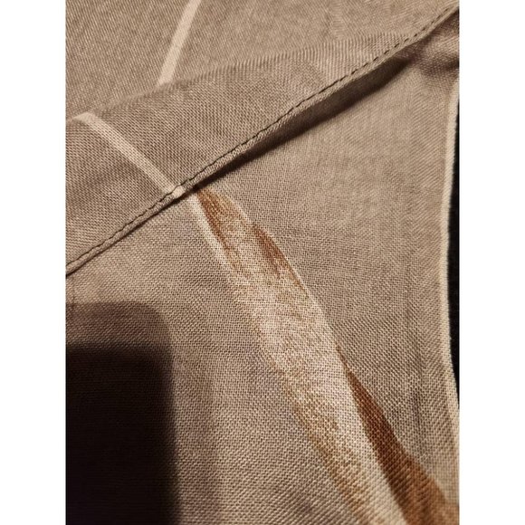 Vintage Seagull Black and Beige Scarf Animal Neck Scarf - Picture 5 of 5